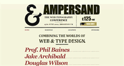 Desktop Screenshot of 2012.ampersandconf.com
